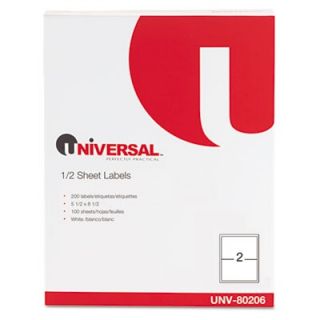 Universal Inkjet/Laser Printer Labels