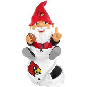 Louisville Cardinals Forever Collectibles Gnome Sitting on Logo