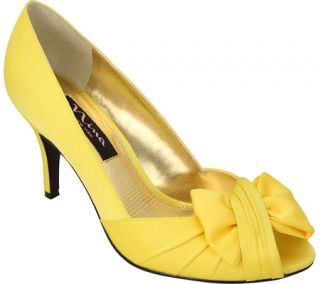 Womens Nina Forbes   Canary Luster Satin High Heels