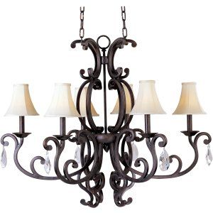 Maxim MAX 31009CU CRY083 SHD62 Richmond Mini Chandelier