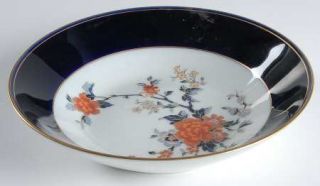 Noritake Carmine Coupe Soup Bowl, Fine China Dinnerware   Legacy, Cobalt Blue Ba