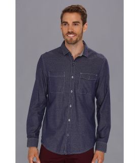 Calvin Klein Jeans L/S Denim Woven Shirt Mens Long Sleeve Button Up (Navy)