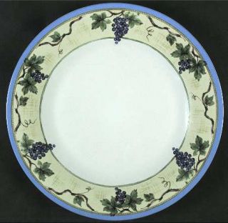 Pfaltzgraff Merlot Dinner Plate, Fine China Dinnerware   Perennials, Grapevine,