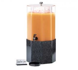 Cal Mil 5 Gallon Octagon Beverage Dispenser w/ Removable Charcoal Base