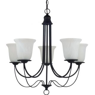 Plymouth Blacksmith 5 light Single Tier Chandelier