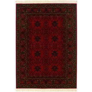 Kashimar Afghan/nomad Red 66 X 101 Rug (Nomad RedSecondary colors Beige, Midnight Blue & Sea KalePattern FloralTip We recommend the use of a non skid pad to keep the rug in place on smooth surfaces.All rug sizes are approximate. Due to the difference o