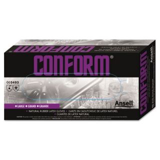 Ansellpro Ansell 69210M Conform Premium Powdered Latex Gloves, Medium