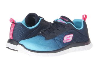 SKECHERS Flex Appeal   New Rival Womens Lace up casual Shoes (Blue)