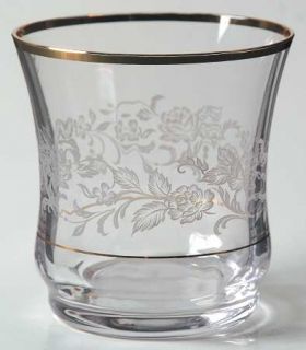 Mikasa Antique Lace (Newer,Middle Floral) Double Old Fashioned   T2719,White Flo