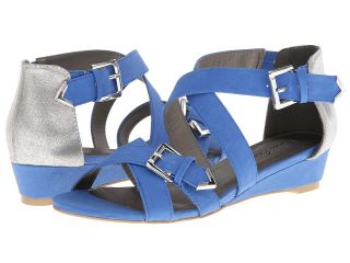 Michael Antonio Goldstein Low Womens Wedge Shoes (Blue)