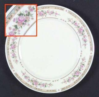 Kentfield & Sawyer Ksa2 Dinner Plate, Fine China Dinnerware   Large Backstamp,Fl