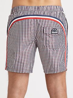 Sundek Gingham Board Shorts