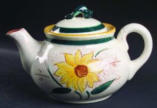 Stangl Garden Flower (Terra Rose) Teapot & Lid, Fine China Dinnerware   Terra Ro