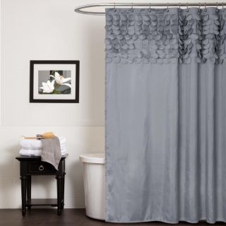 Lush Decor Lillian Grey Shower Curtain
