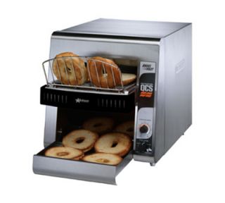 Star Manufacturing Conveyor Toaster, 2 Slice x 1.5 in Opening, 1200 Slices/Hr, 208 V