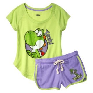 Yoshi Juniors Pajama Set   Green XS(1)