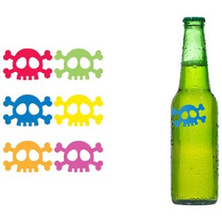 Kikkerland Silicone Drink Markers BA23MR / BA23SP Type Space Invaders
