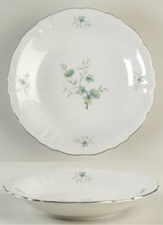 Winterling   Bavaria Dynasty Coupe Soup Bowl, Fine China Dinnerware   Blue/Green