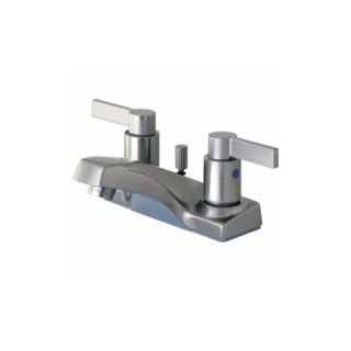 Elements of Design EB8108NDL Blade Two Handle 4 Centerset Lavatory Faucet with