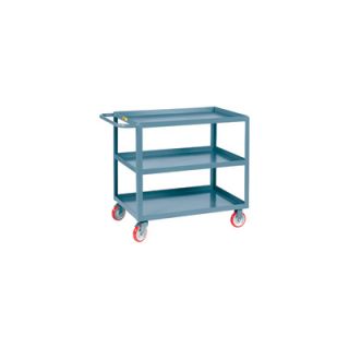1,000 Lb. Capacity 3 Shelf Service Cart