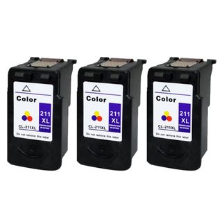 Canon Cl 211xl Color High Yield Remanufactured Inkjet Cartridge (pack Of 3) (ColorPrint yield 349 pages at 5 percent coverageNon refillableModel NL 3x Canon CL 211XL ColorWarning California residents only, please note per Proposition 65, this product m