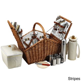 Huntsman 4 person With Coffee Service Picnic Basket