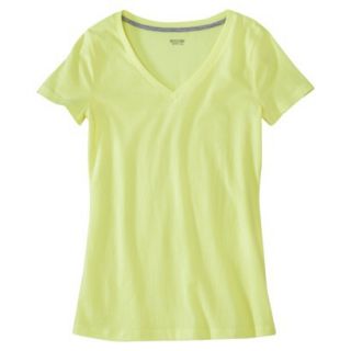 Juniors Boyfriend V Tee   Yellow Boom M(7 9)