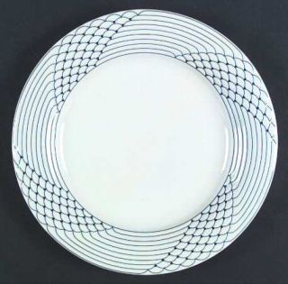 Hutschenreuther Azur Dinner Plate, Fine China Dinnerware   Scala Line,Blue Borde