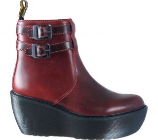 Womens Dr. Martens Caitlin 2 Strap Ankle Boot   Oxblood Brando Boots