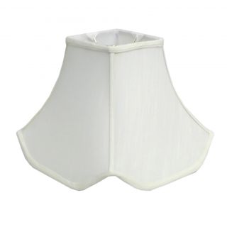 Square Off white Pagoda Lamp Shade (Off whiteSetting IndoorDimensions 9.5 inches high x 12 inches wide x 12 inches deep )