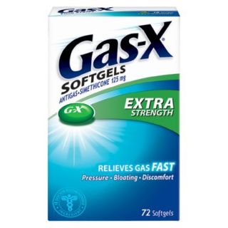 Gas X Extra Strength Antigas Softgels   72 Count