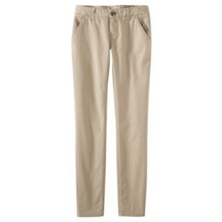Mossimo Supply Co. Juniors Skinny Chino Pant   Bonjour Brown 13