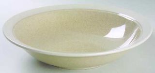Mikasa Sand Piper Rim Soup Bowl, Fine China Dinnerware   Stonecraft,Yellowish Bo