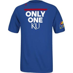 Kansas Jayhawks adidas NCAA Theres Only One T Shirt