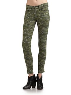 Graphic Camo Skinny Jeans   Camouflage