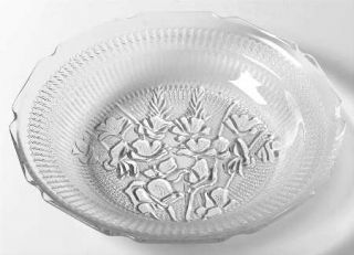 Jeannette Iris Clear Rim Soup Bowl   Clear,Depression Glass