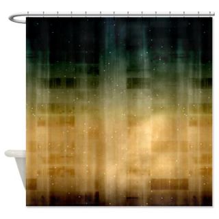  Modern Green Gold Fade Shower Curtain  Use code FREECART at Checkout