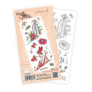 Katy Sue Designs Fabulous Shoe Clear Stamps 4x6 Sheet 2