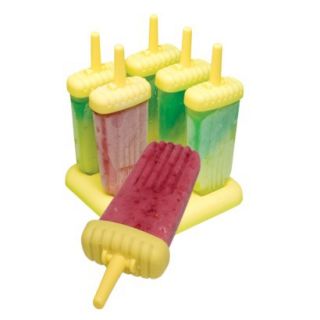 Tovolo Groovy Popsicle Molds   Set of 6