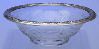 International Silver Prelude Plain (Sterling Hollowware) Crystal Mayonnaise Bowl