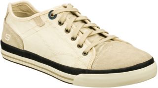 Mens Skechers Relaxed Fit Diamondback Levon   Natural Canvas Shoes