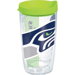 Seattle Seahawks Tervis Tumbler 16oz. Colossal Wrap Tumbler with Lid