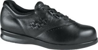 Womens Drew Parade II   Black Calf Diabetic Shoes