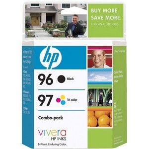 Hp No. 96 / 97 Black And Tri color Ink Cartridges Combo Pack