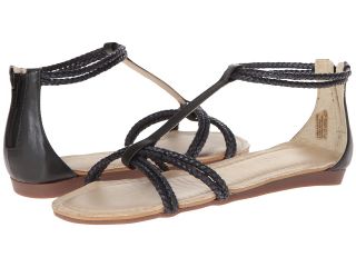 Sebago Poole T Strap Womens Sandals (Black)