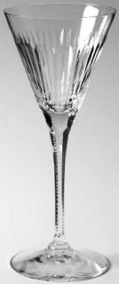 Seneca Sunburst Wine Glass   Stem #970, Cut #1447,Vertical Cuts