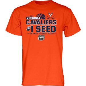 Virginia Cavaliers Blue 84 NCAA 2014 Basketball #1 Seed T Shirt