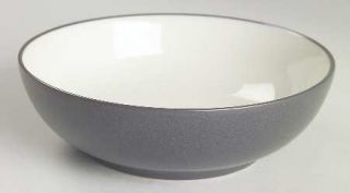 Noritake Colorwave Graphite Coupe Cereal Bowl, Fine China Dinnerware   Colorwave