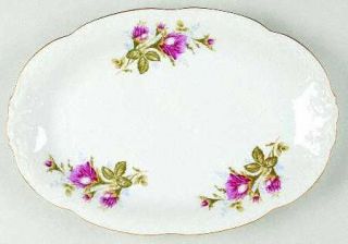 Wawel Wav10 13 Oval Serving Platter, Fine China Dinnerware   3 Sets Of Roses,Tr