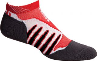 Mens K Swiss KS60235 (2 Pack)   White/Fiery Red Athletic Socks